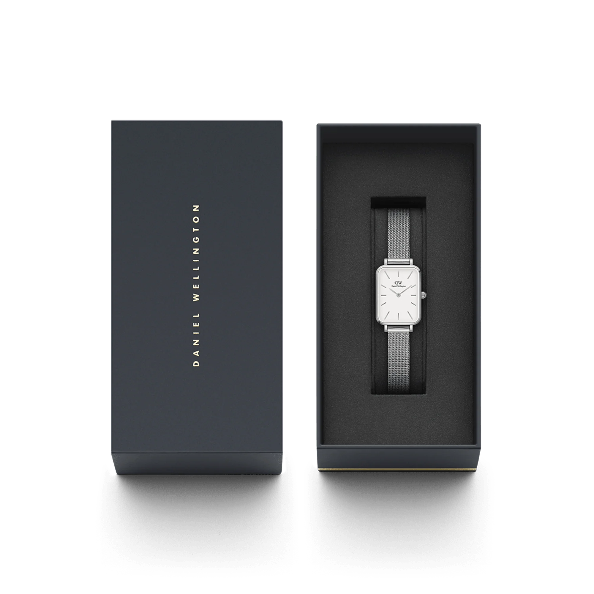 Daniel Wellington Quadro Sterling orologio donna silver 20x26 DW00100438