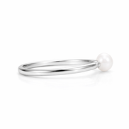 fico gioielli -  Anello con Perla in Argento 925