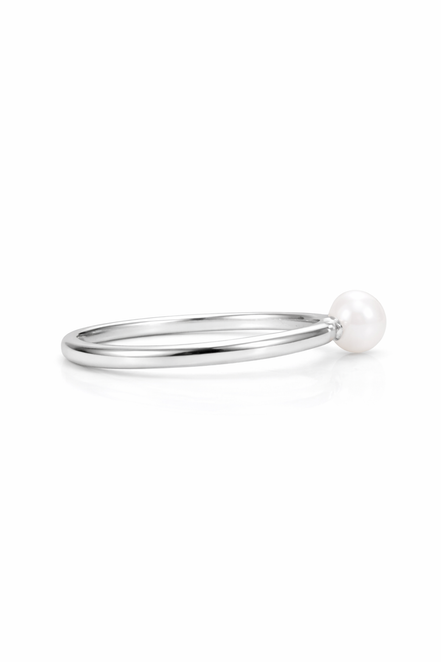 fico gioielli -  Anello con Perla in Argento 925