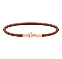 Bracciale in pelle St Mawes RG 195mm DW00400721