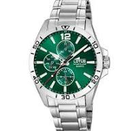 OROLOGIO LOTUS 18812/7 VERDE CINGHIA ACCIAIO, UOMO