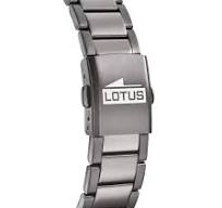 OROLOGIO LOTUS CHRONO 18686/2 NERO BRACCIALE IN ACIAIO, UOMO