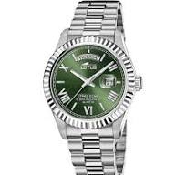 OROLOGIO LOTUS 18854/3 VERDE CINGHIA ACCIAIO INOSSIDABILE 316L, UOMO
