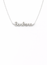 Fico Gioielli - Collana Nome “Barbara” in Argento 925