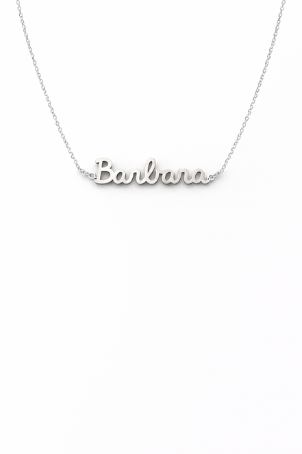 Fico Gioielli - Collana Nome “Barbara” in Argento 925