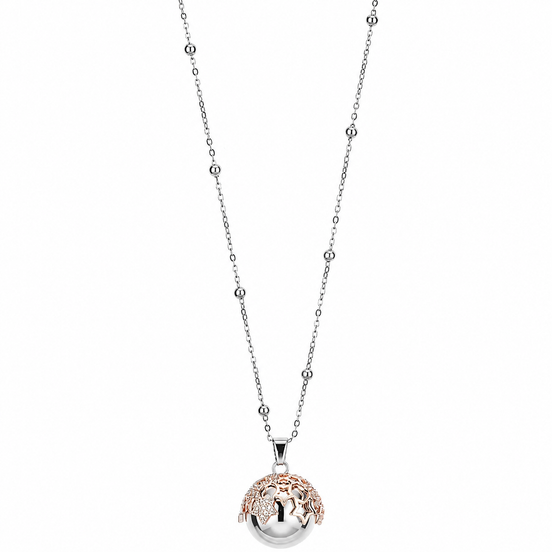 Sovrani - collana chiama angeli stella rosa
