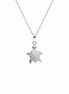 fico gioielli - Collana Tartaruga in Argento 925 con Zirconi