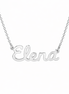 Fico Gioielli - Collana con Nome “Elena” in Argento 925