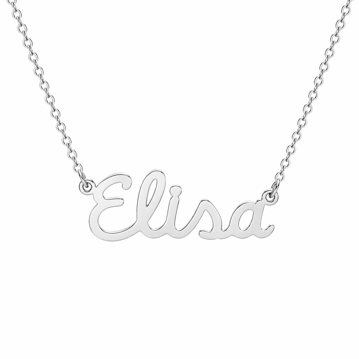 Fico Gioielli - Collana con Nome “Elisa” in Argento 925