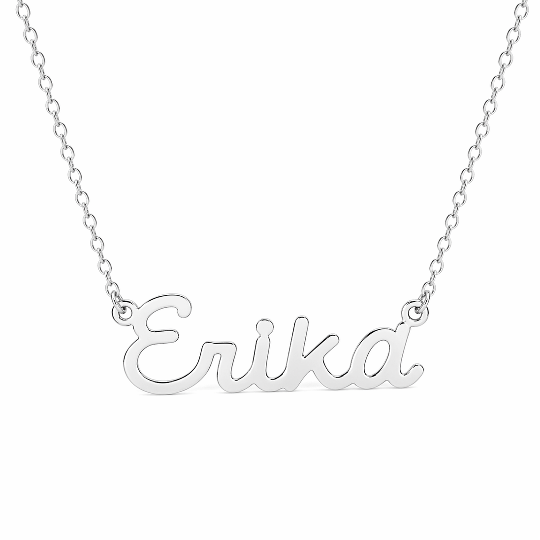 Fico Gioielli - Collana con Nome “Erika” in Argento 925