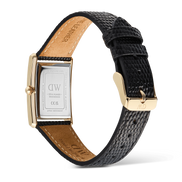 Daniel Wellington - Bound Black Lizard Guilloché Gold