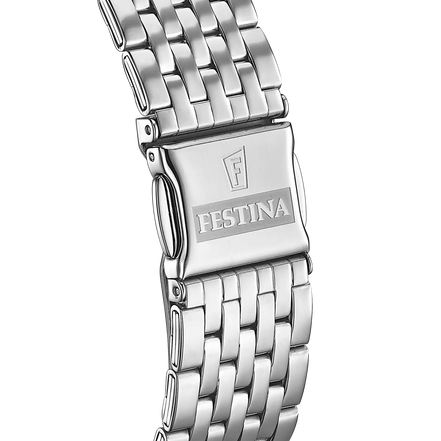 OROLOGIO FESTINA CLASSICS F16744/3 BLU CON CINTURINO IN ACCIAIO, UOMO