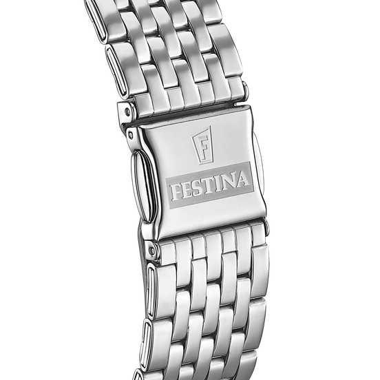 OROLOGIO FESTINA CLASSICS F16744/3 BLU CON CINTURINO IN ACCIAIO, UOMO