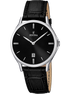 OROLOGIO FESTINA CLASSICS F16745/5 NERO CINTURINO IN PELLE, UOMO