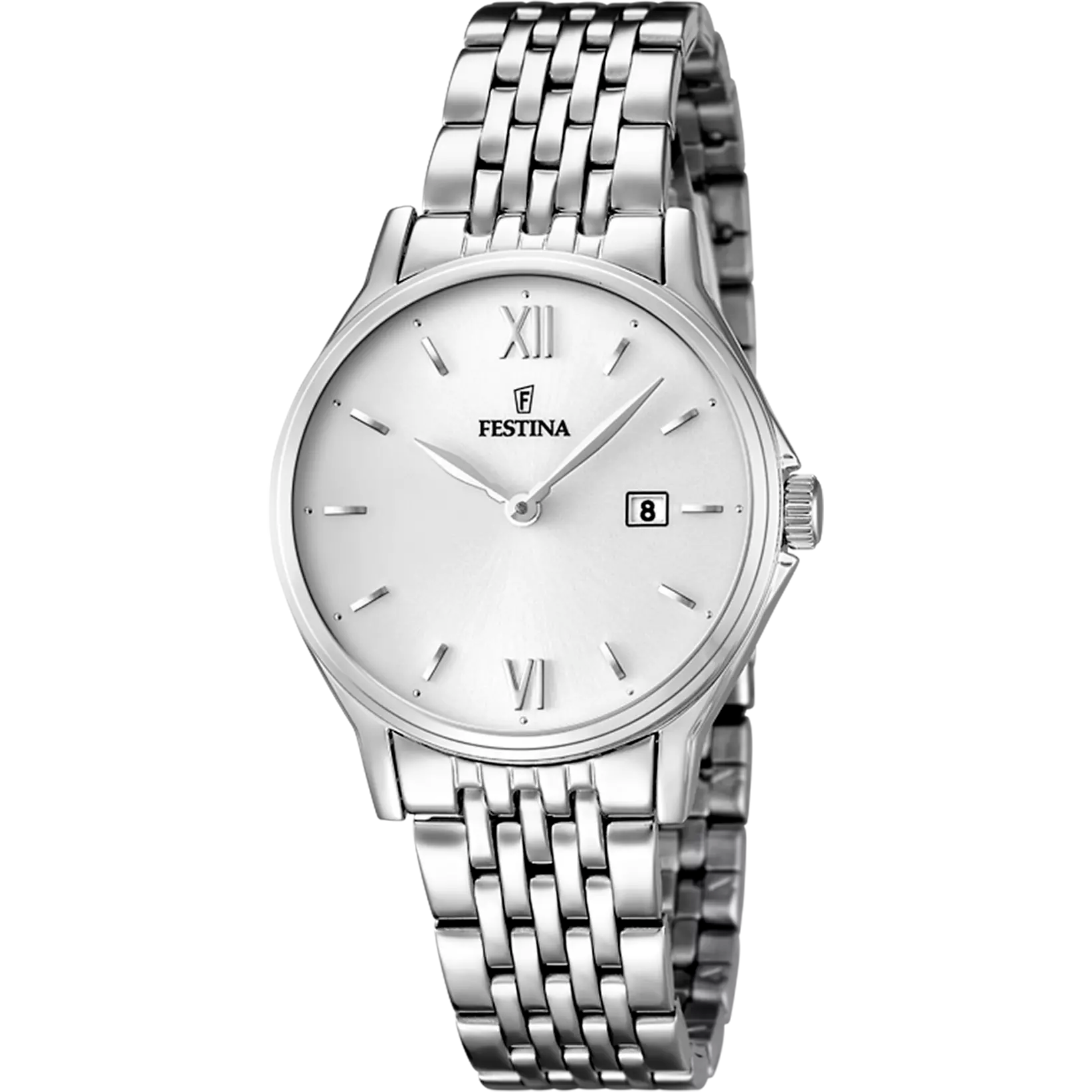 Festina Classics orologio donna bianco solo tempo F16748/2