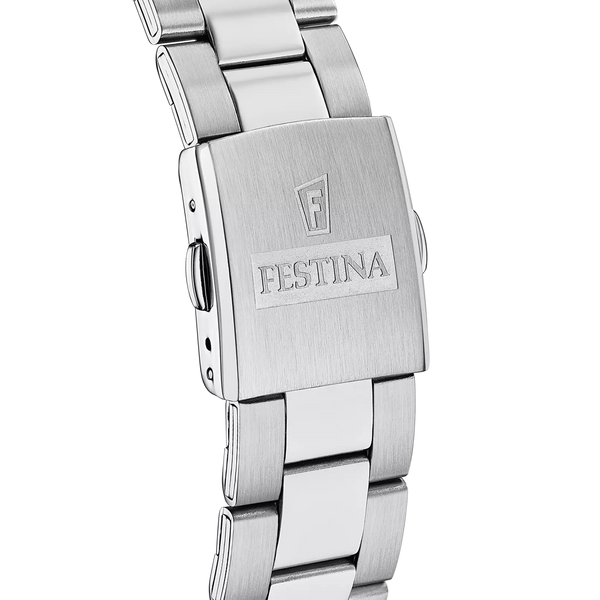 OROLOGIO FESTINA F16820/C BLU CON CINTURINO IN ACCIAIO, UOMO