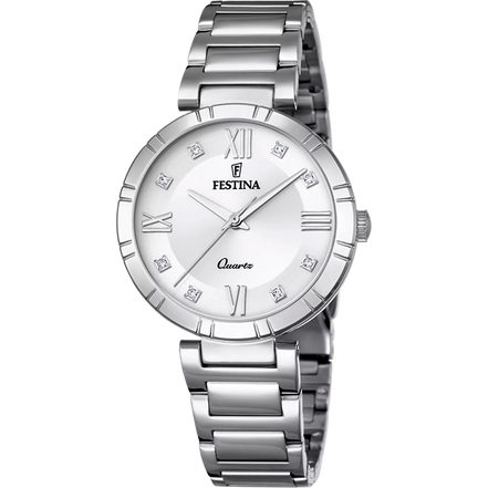 Festina Mademoiselle orologio donna solo tempo silver F16936/A