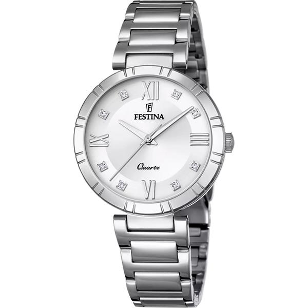 Festina Mademoiselle orologio donna solo tempo silver F16936/A
