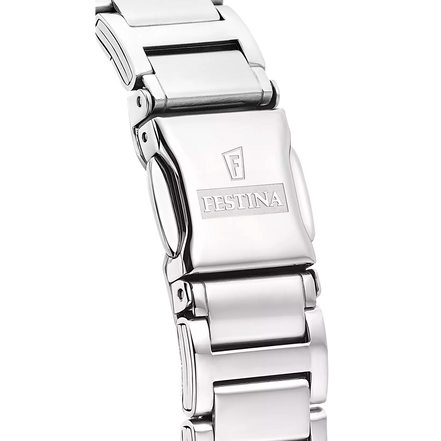 OROLOGIO FESTINA MADEMOISELLE F16936/B ARGENTO CON CINTURINO IN ACCIAIO, DONNA