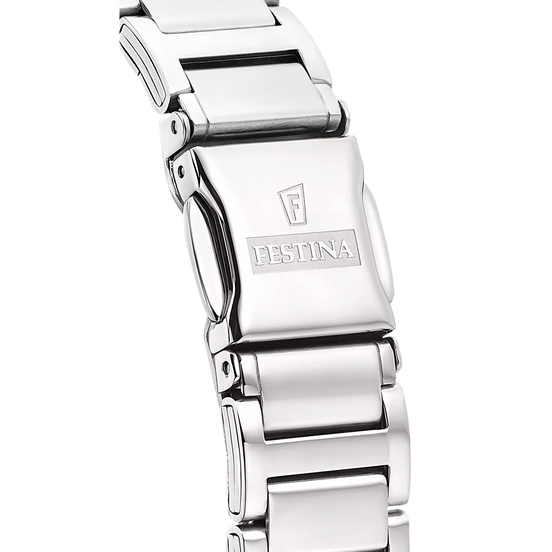 OROLOGIO FESTINA MADEMOISELLE F16936/B ARGENTO CON CINTURINO IN ACCIAIO, DONNA