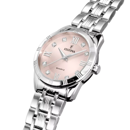 Festina Mademoiselle orologio solo tempo donna silver/rose F16940/C