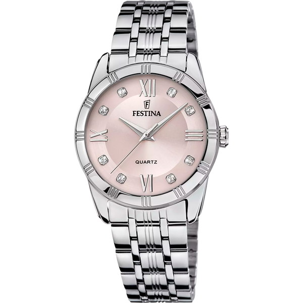 Festina Mademoiselle orologio solo tempo donna silver/rose F16940/C