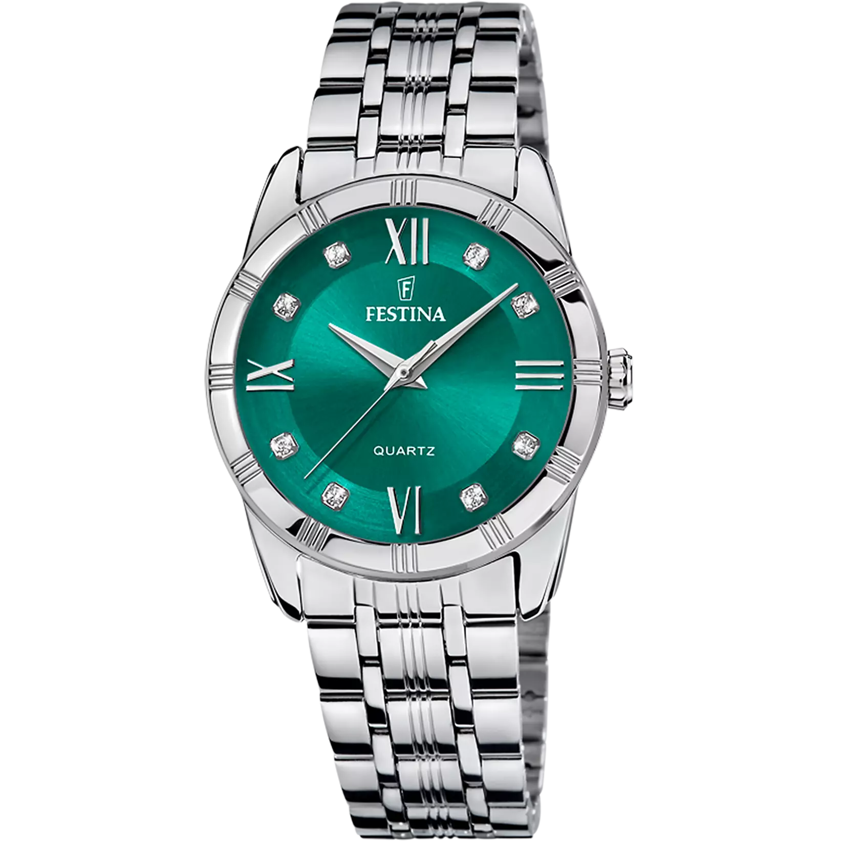 FESTINA - OROLOGIO  F16940/F VERDE CON CINTURINO IN ACCIAIO INOSSIDABILE 316L