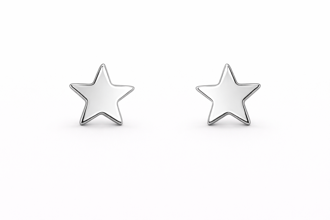 fico gioielli - Orecchini Stella in Argento 925