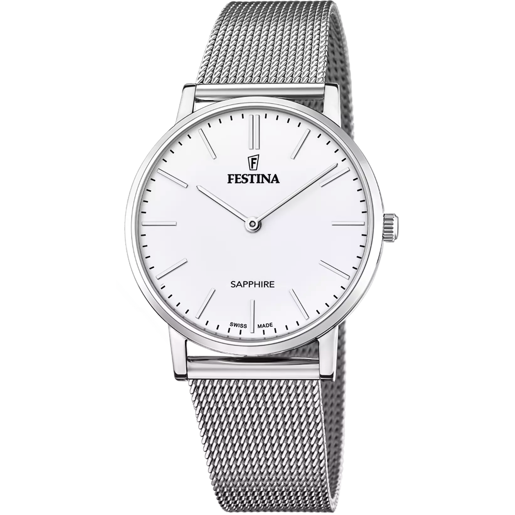 Festina Swiss Made orologio bianco uomo F20014/1
