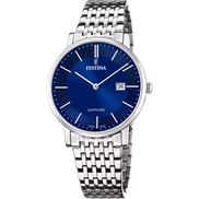 Festina Swiss Made orologio uomo blu solo tempo F20018/2