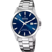 Festina orologio azzurro uomo in acciaio F20024/3