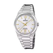 OROLOGIO DA DONNA FESTINA SWISS MADE RIVÉ F20052/2 ARGENTATO