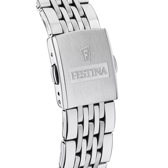 OROLOGIO FESTINA F20285/7 BLU CON CINTURINO IN ACCIAIO, UOMO