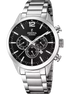 OROLOGIO FESTINA TIMELESS CHRONOGRAPH F20343/8 NERO CINTURINO IN ACCIAIO, UOMO