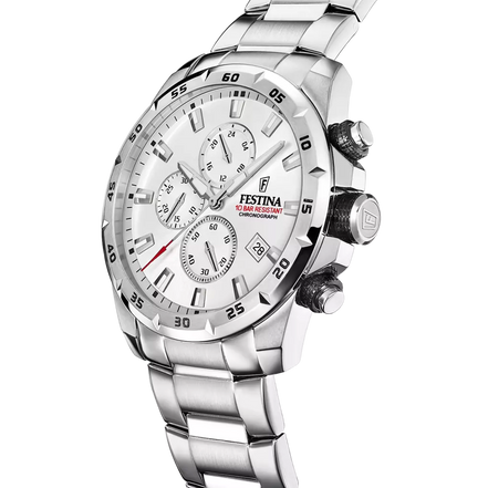 Festina Chrono Sport orologio cronografo uomo silver F20463/1