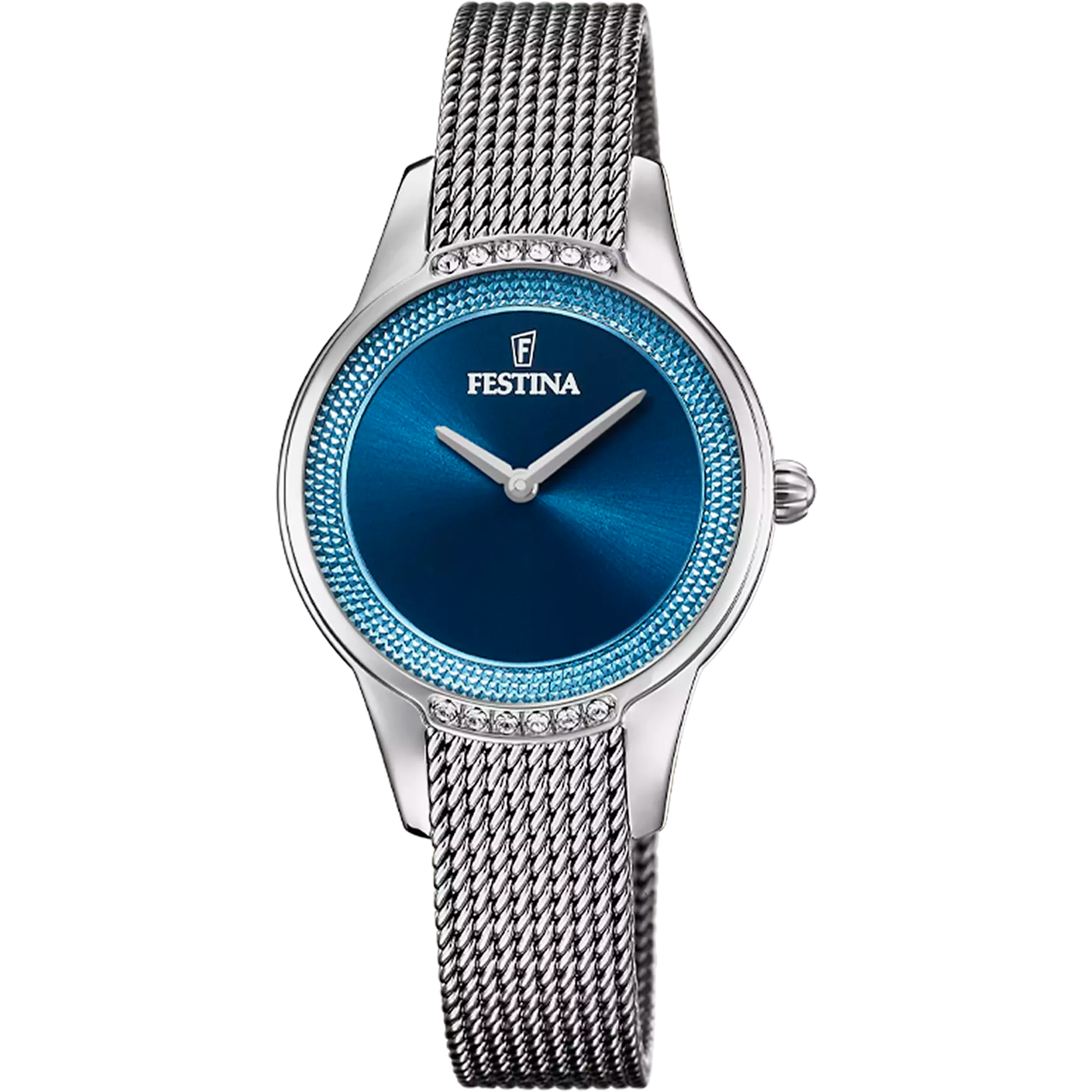 Festina Mademoiselle orologio con zirconi donna blu F20494/2