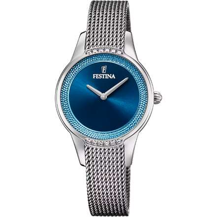 Festina Mademoiselle orologio con zirconi donna blu F20494/2