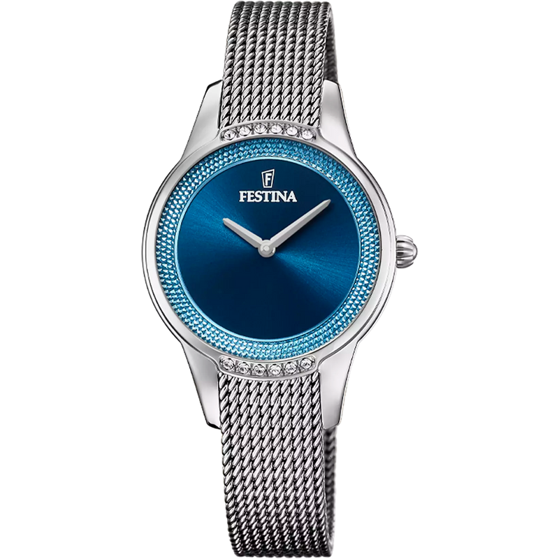 Festina Mademoiselle orologio con zirconi donna blu F20494/2