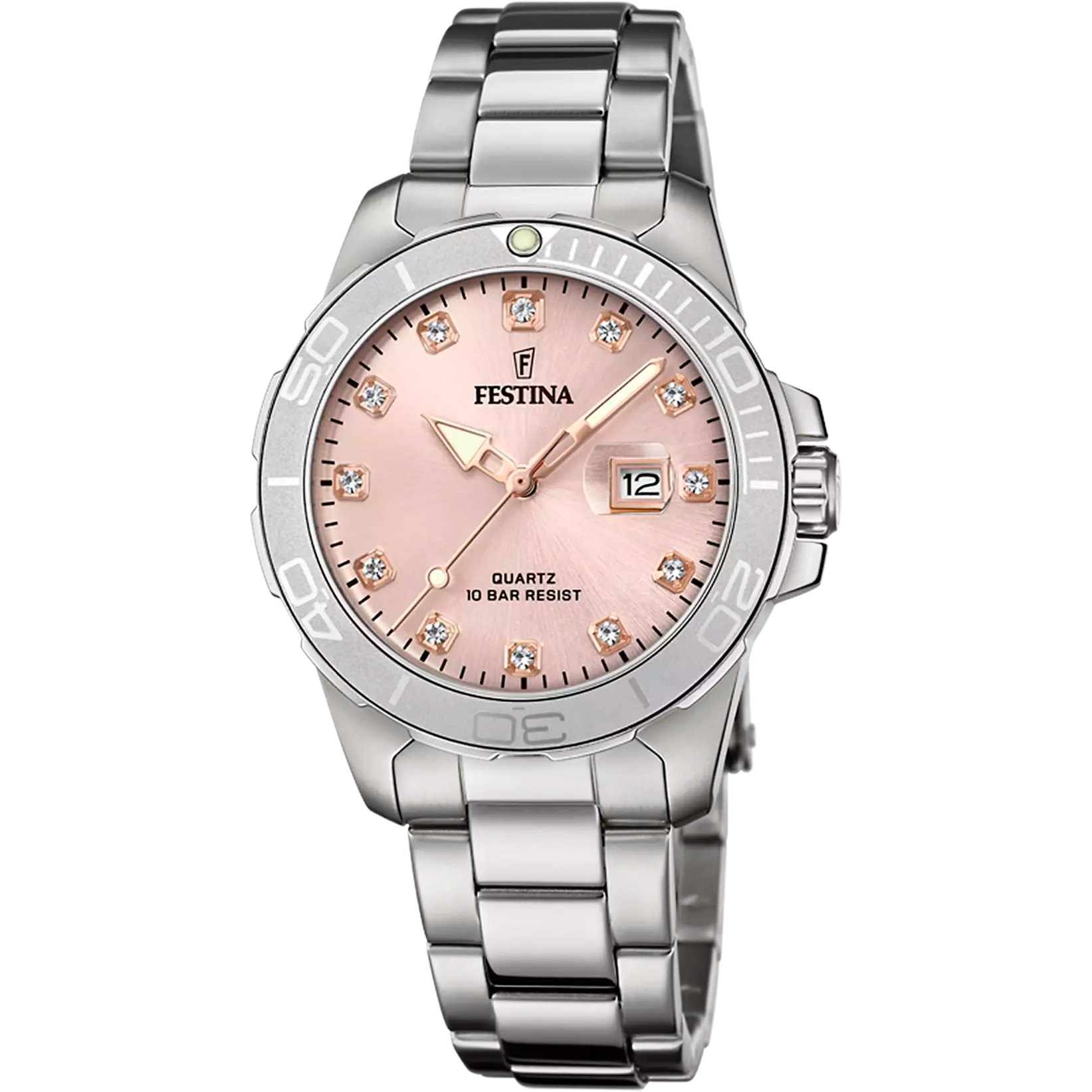 Festina Boyfriend orologio donna solo tempo rosa F20503/2
