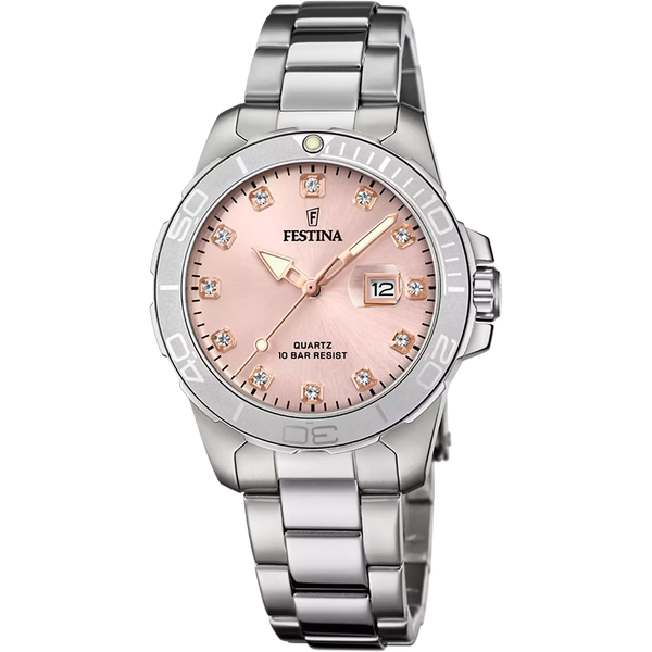 Festina Boyfriend orologio donna solo tempo rosa F20503/2