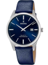 OROLOGIO FESTINA CLASSICS F20512/3 AZZURO CINTURINO IN PELLE, UOMO