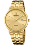 OROLOGIO FESTINA CLASSICS F20513/3 CHAMPAGNE BRACCIALE IN ACIAIO, UOMO