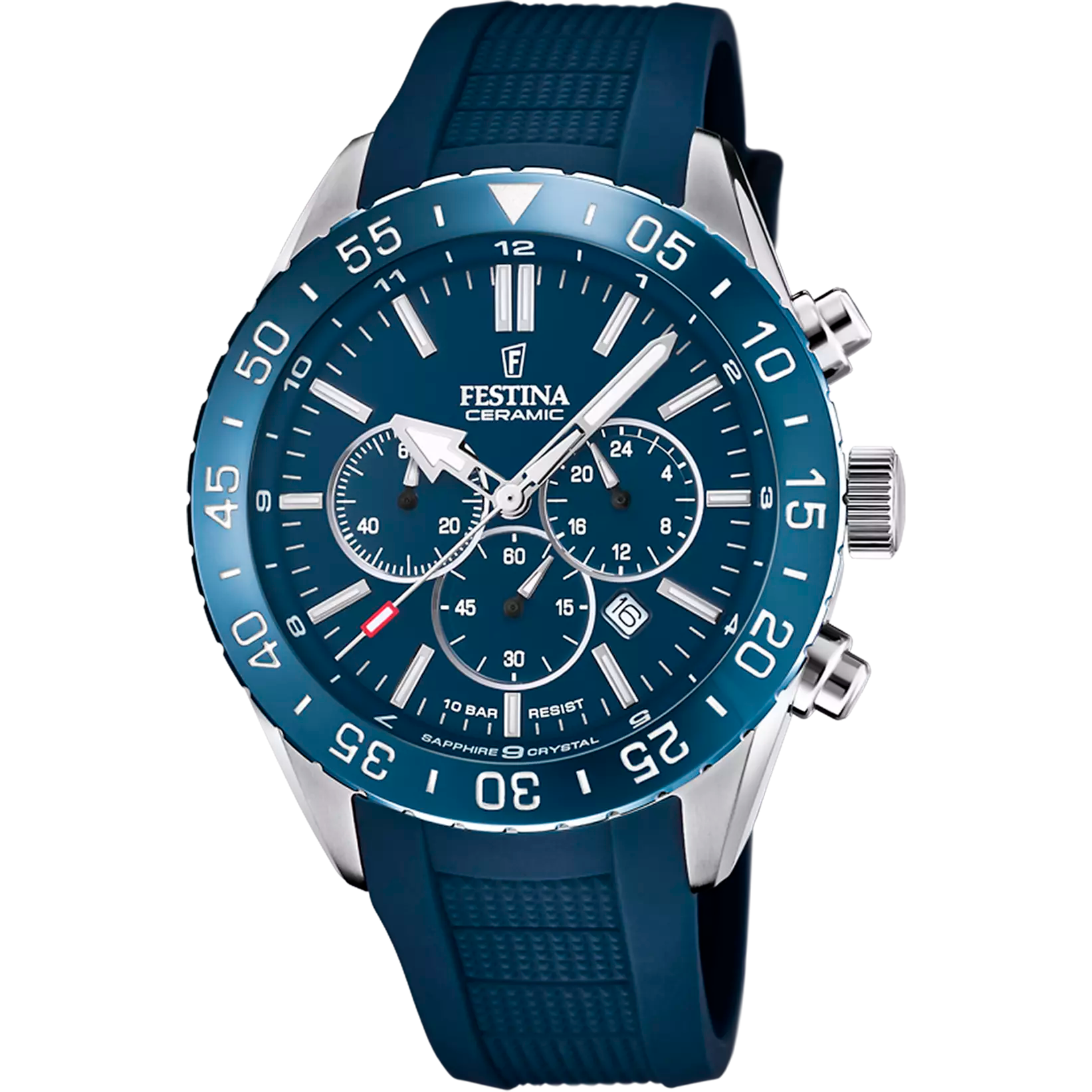 Festina Ceramic orologio cronografo uomo blu F20515/1