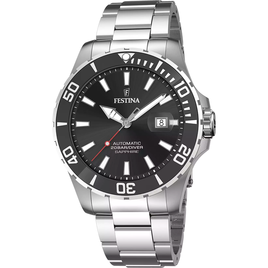 Festina automatico orologio uomo nero F20531/4