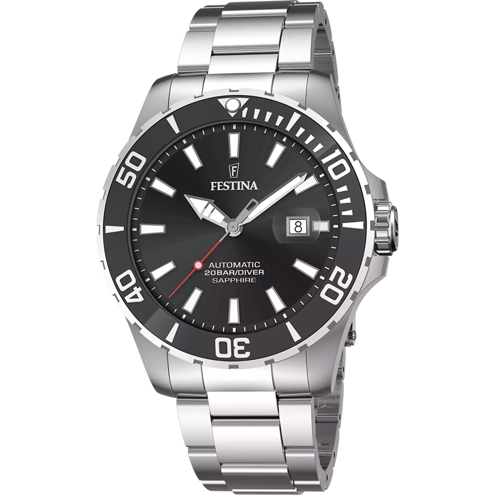 Festina automatico orologio uomo nero F20531/4