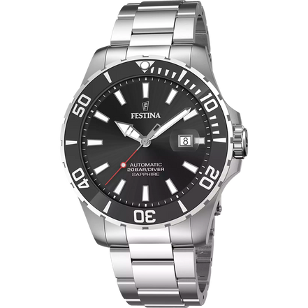 Festina automatico orologio uomo nero F20531/4