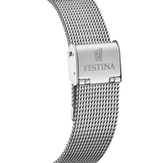 OROLOGIO FESTINA AUTOMATICO F20534/1 ARGENTO CINTURINO IN ACCIAIO, UOMO