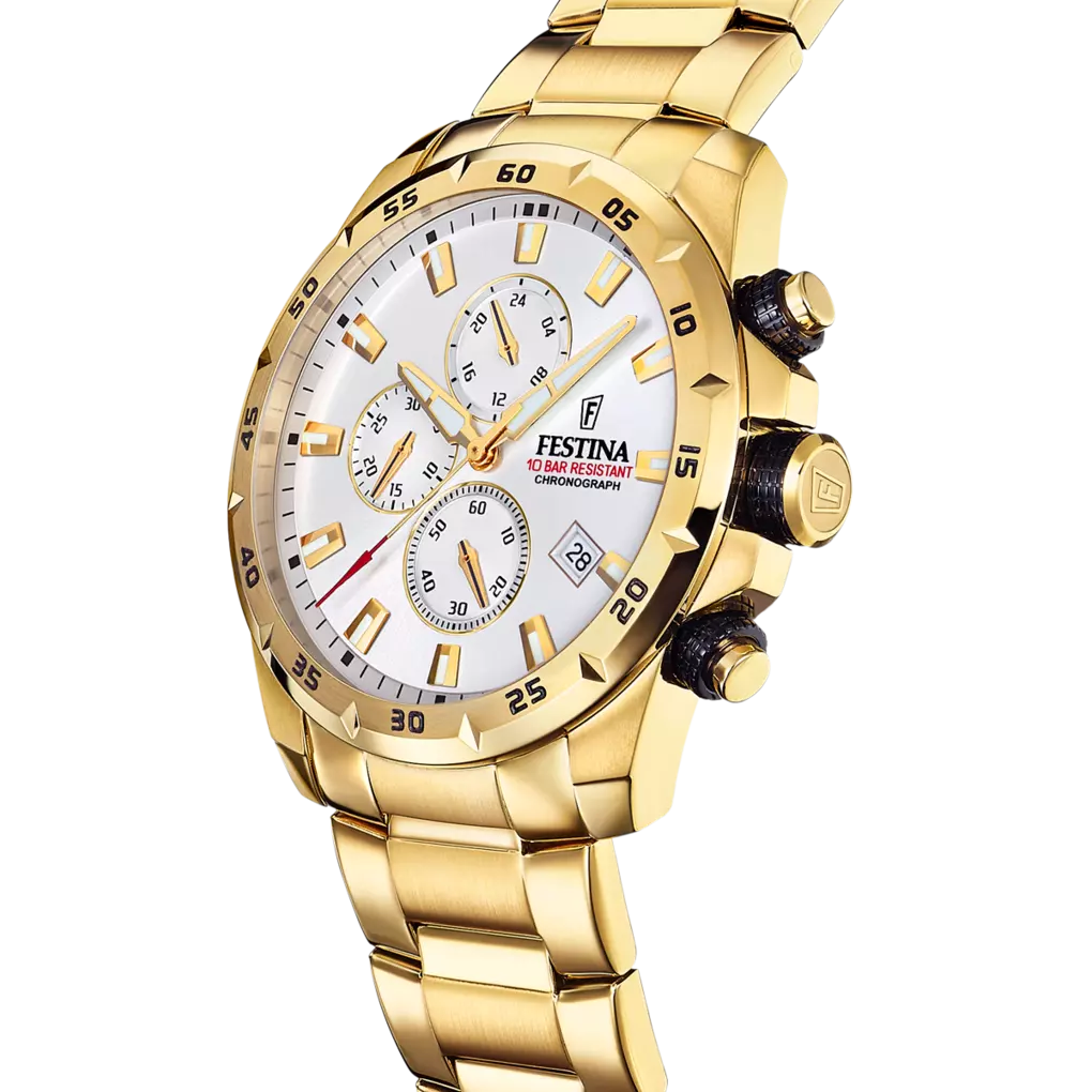 Festina Sport Chrono orologio uomo golden F20541/1