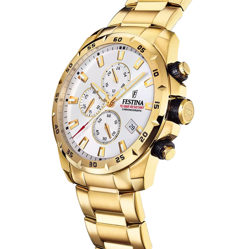 Festina Sport Chrono orologio uomo golden F20541/1