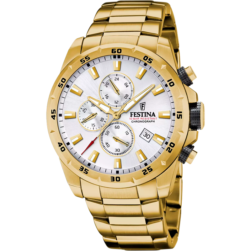 Festina Sport Chrono orologio uomo golden F20541/1